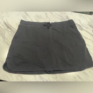 Croft & Barrow Charcoal Mini Skort